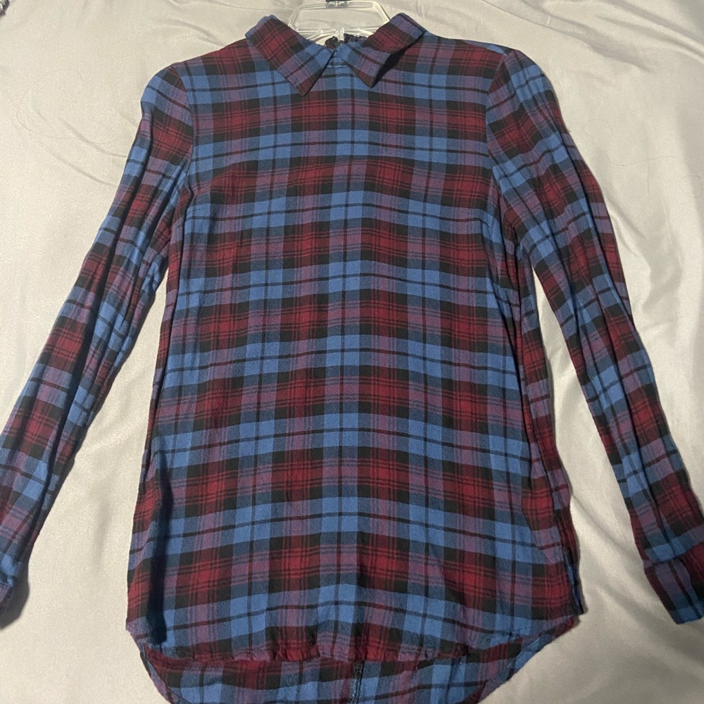 Long sleeve Collard flannel
